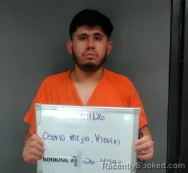 Mugshot of Kevin Vladimir Osorio Mejia booked in Sebastian County, Arkansas on July 11, 2026