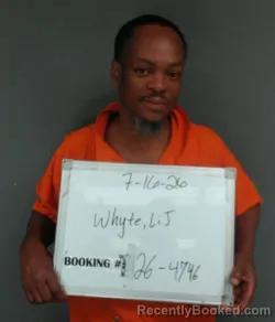Mugshot of Lij Benaiah Whyte booked in Sebastian County, Arkansas on July 16, 2026