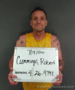 Mugshot of Robert Allen Cummings