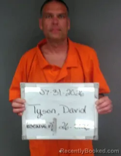 Mugshot of David Edward Tyson