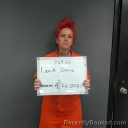 Mugshot of Danna Jean Lenik