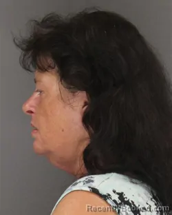 Mugshot of Lisa Jean Dombroski booked in Sebastian County, Arkansas on August 10, 2026