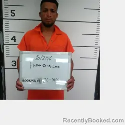 Mugshot of Lenin Vladimir Herrera-Zelaya booked in Sebastian County, Arkansas on October 2, 2026