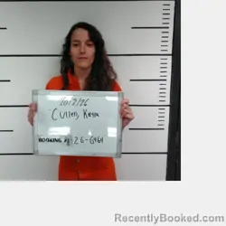 Mugshot of Kayla Marie Cullen booked in Sebastian County, Arkansas on October 2, 2026
