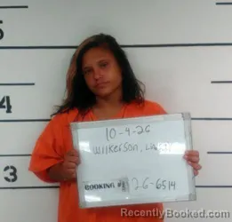 Mugshot of Lindsay Taylor Wilkerson booked in Sebastian County, Arkansas on October 4, 2026