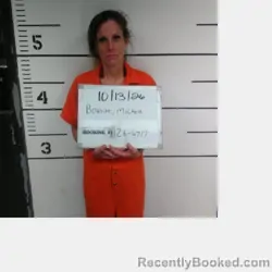Mugshot of Michele Leigh Bobbitt booked in Sebastian County, Arkansas on October 13, 2026