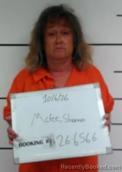 Mugshot of Shannon Mcafee