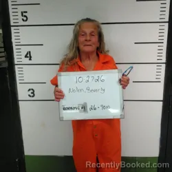 Mugshot of Beverly Ann Nolen booked in Sebastian County, Arkansas on October 26, 2026
