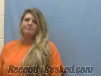 Booking photo from Sevier County, Arkansas
