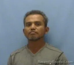 Mugshot of ROBERT PEDROSA RICO booked in Sevier County, Arkansas on July 6, 2026