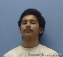 Mugshot of Misael Enriquez booked in Sevier County, Arkansas on August 28, 2026