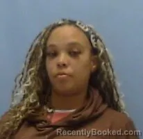 Mugshot of Jimesha Tiara Bowman booked in Sevier County, Arkansas on September 9, 2026