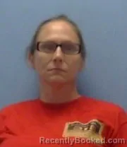 Mugshot of Ashley Savage booked in Sevier County, Arkansas on October 5, 2026