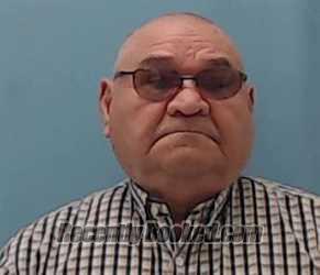 Booking photo from Sevier County, Arkansas