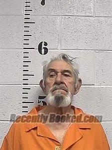 Booking photo from Sharp County, Arkansas