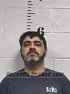 Booking photo from Sharp County, Arkansas