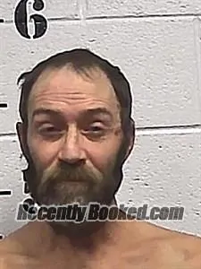 Booking photo from Sharp County, Arkansas