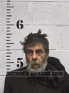 Booking photo from Sharp County, Arkansas