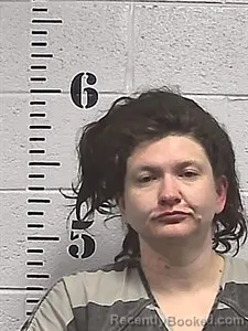 Mugshot of Angelique Aguilar booked in Sharp County, Arkansas on April 2, 2026