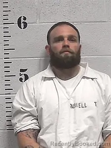 Mugshot of Tyler Newell booked in Sharp County, Arkansas on April 9, 2026