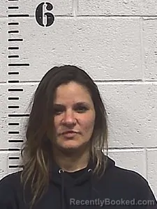 Mugshot of Samantha Jo Wiley booked in Sharp County, Arkansas on April 10, 2026