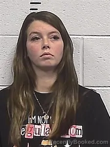 Mugshot of Emily Ruth Wyatt booked in Sharp County, Arkansas on May 13, 2026