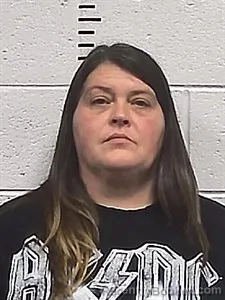 Mugshot of Kristi Lane Hagan booked in Sharp County, Arkansas on May 13, 2026