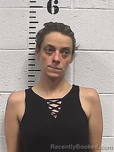 Mugshot of Ashley Leann Rogers booked in Sharp County, Arkansas on June 10, 2026