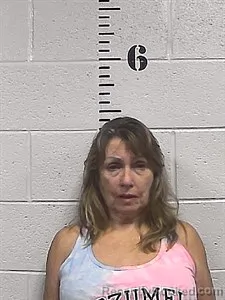 Mugshot of Sheryl Jean Slighton booked in Sharp County, Arkansas on June 21, 2026