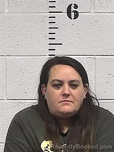 Mugshot of Kymberlie Dawne Watson booked in Sharp County, Arkansas on June 27, 2026
