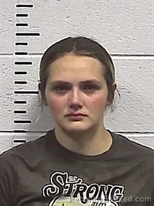 Mugshot of Abigial Chyanne Stanford booked in Sharp County, Arkansas on July 2, 2026
