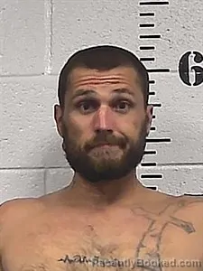 Mugshot of Logan Chandler Rollins booked in Sharp County, Arkansas on July 3, 2026