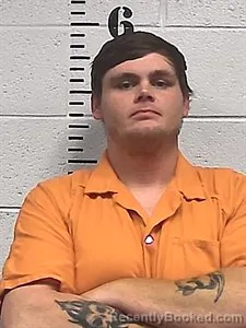 Mugshot of Trevor Jacob Lee Kirk booked in Sharp County, Arkansas on July 10, 2026