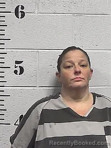 Mugshot of Kelly Marie Jackson booked in Sharp County, Arkansas on August 3, 2026