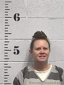 Mugshot of Misty Dawn Sallas booked in Sharp County, Arkansas on August 20, 2026