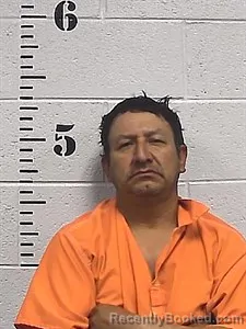 Mugshot of Mario Carrillo-Xivir booked in Sharp County, Arkansas on August 24, 2026
