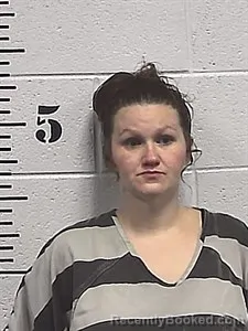 Mugshot of Morgan Kirk booked in Sharp County, Arkansas on September 14, 2026