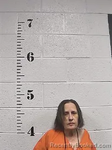 Mugshot of Sheila Templeton booked in Sharp County, Arkansas on October 23, 2026