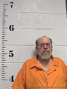 Mugshot of Donald Burton Baxter booked in Sharp County, Arkansas on October 24, 2026