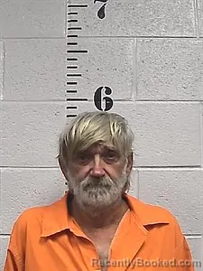 Mugshot of James Darrel Raney booked in Sharp County, Arkansas on October 26, 2026
