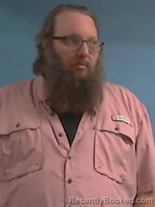 Mugshot of Peter Alan Larsen booked in Stone County, Arkansas on April 28, 2026
