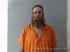 Mugshot of Bryant Evans booked in Union County, Arkansas on August 13, 2026