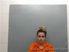 Mugshot of Ashley Kay Romans booked in Union County, Arkansas on October 8, 2026