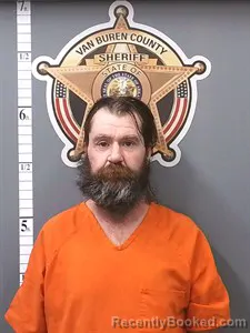 Mugshot of Jeffery DEAN NEWMAN booked in Van Buren County, Arkansas on March 19, 2026