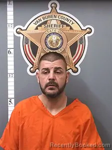 Mugshot of Michael Patrick Dreher booked in Van Buren County, Arkansas on March 20, 2026