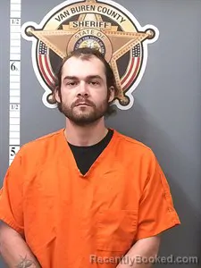 Mugshot of Bryan L Mahaffy booked in Van Buren County, Arkansas on March 23, 2026