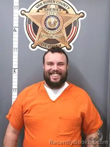 Mugshot of Jeremy LAWTON booked in Van Buren County, Arkansas on March 25, 2026
