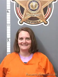 Mugshot of Rebecka ANN GIBBONS booked in Van Buren County, Arkansas on March 27, 2026