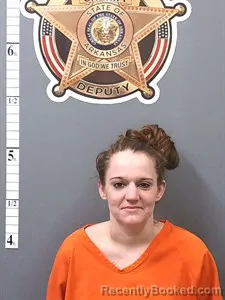 Mugshot of Kristin FAYE CAMPBELL booked in Van Buren County, Arkansas on April 8, 2026