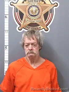 Mugshot of Hank Doyle Turknett booked in Van Buren County, Arkansas on April 16, 2026